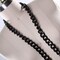 1 Yard 20mm Black Metal Flattened Links Heavy Duty Aluminum Chain Trim for Jewelry and Bag Straps